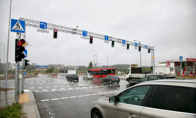 Sostinės Pilaitės rajone – nauja sankryža ir saugesnis eismo organizavimas