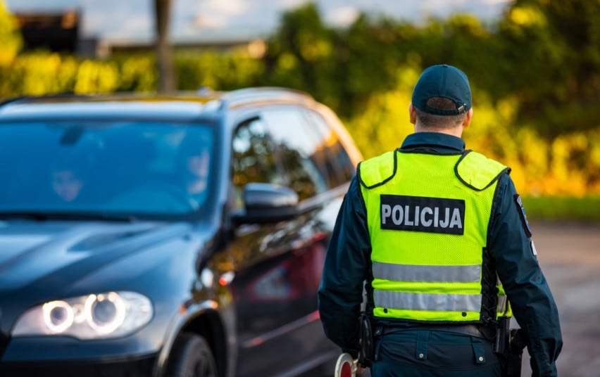 Klaipėdos pareigūnai per savaitę išaiškino 9 neblaivius vairuotojus