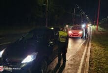 Reido Vilniaus apylinkėse metu įkliuvo 6 neblaivūs ir 6 neturintys teisės vairuoti