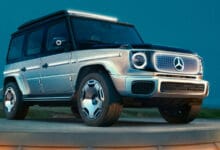 „Mercedes-Benz“ pristatė elektrinį „Gelendewagen“