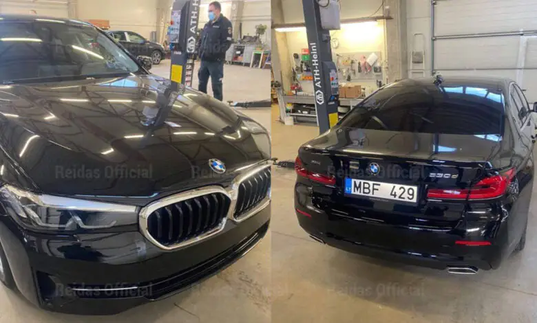 Naujas policijos nežymėtas automobilis? BMW G30 530D xDrive