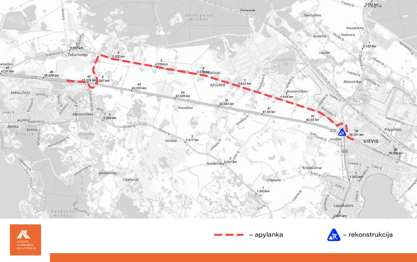 Dėl griaunamo Vievio viaduko bus uždarytas eismas ir automagistrale A1 1 Del griaunamo Vievio viaduko bus uzdarytas eismas ir automagistrale A1