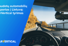Naudotų automobilių importas į Lietuvą: „carVertical“ tyrimas