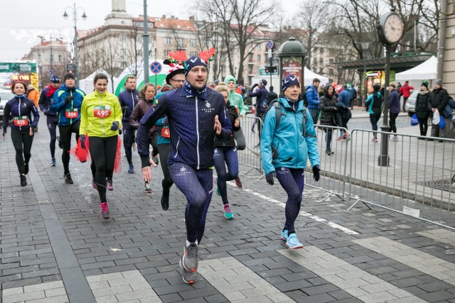 Eismo ribojimai Vilniuje gruodžio 12 d. dėl Kalėdinio bėgimo