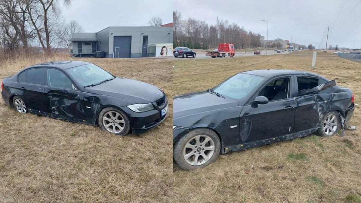 Vairuotojas nesuvaldęs „BMW“ kliudė ir sužalojo gėlėmis prekiavusį vaikiną