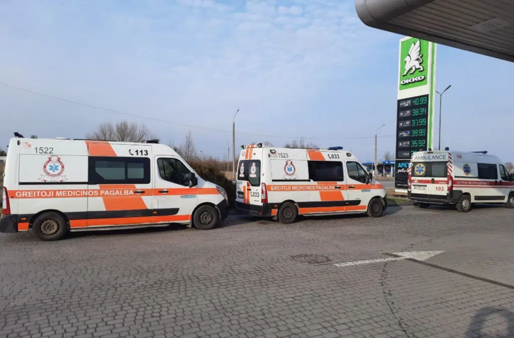 greitosios medicinos pagalbos automobiliai degalineje