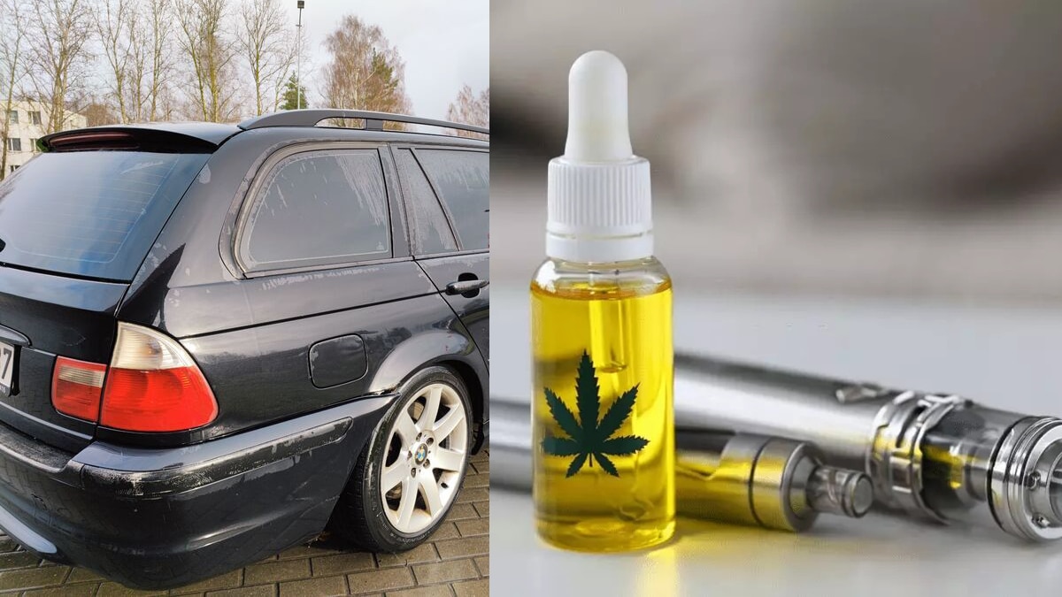 Sulaikytas-jaunas-„BMW“-vairuotojas,-kurio-automobilyje-rastas-ir-paimtas-skystis-su-įmaišyta-narkotine-medžiaga-e.-cigaretėms
