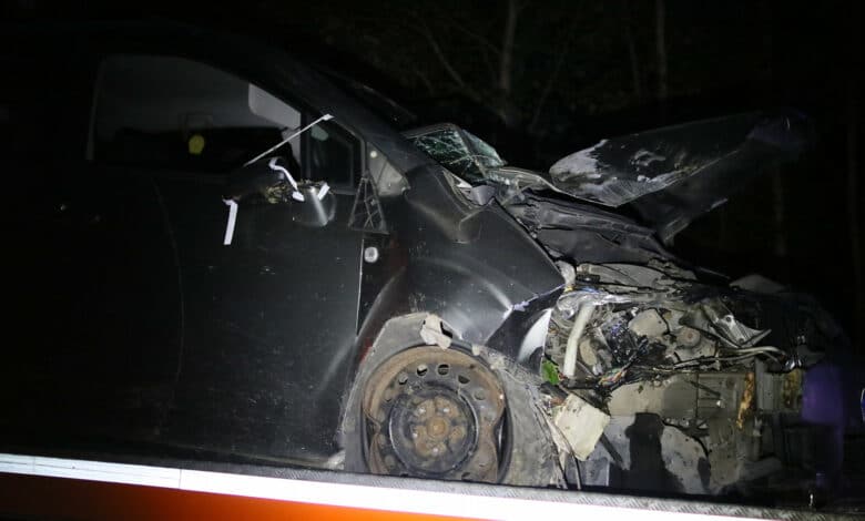 Avarija Vilniuje: girtas „Toyota“ vairuotojas rėžėsi į medį