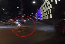 Vilniuje-partrenktas-per-raudoną-šviesą-pralėkęs-dviratininkas-video