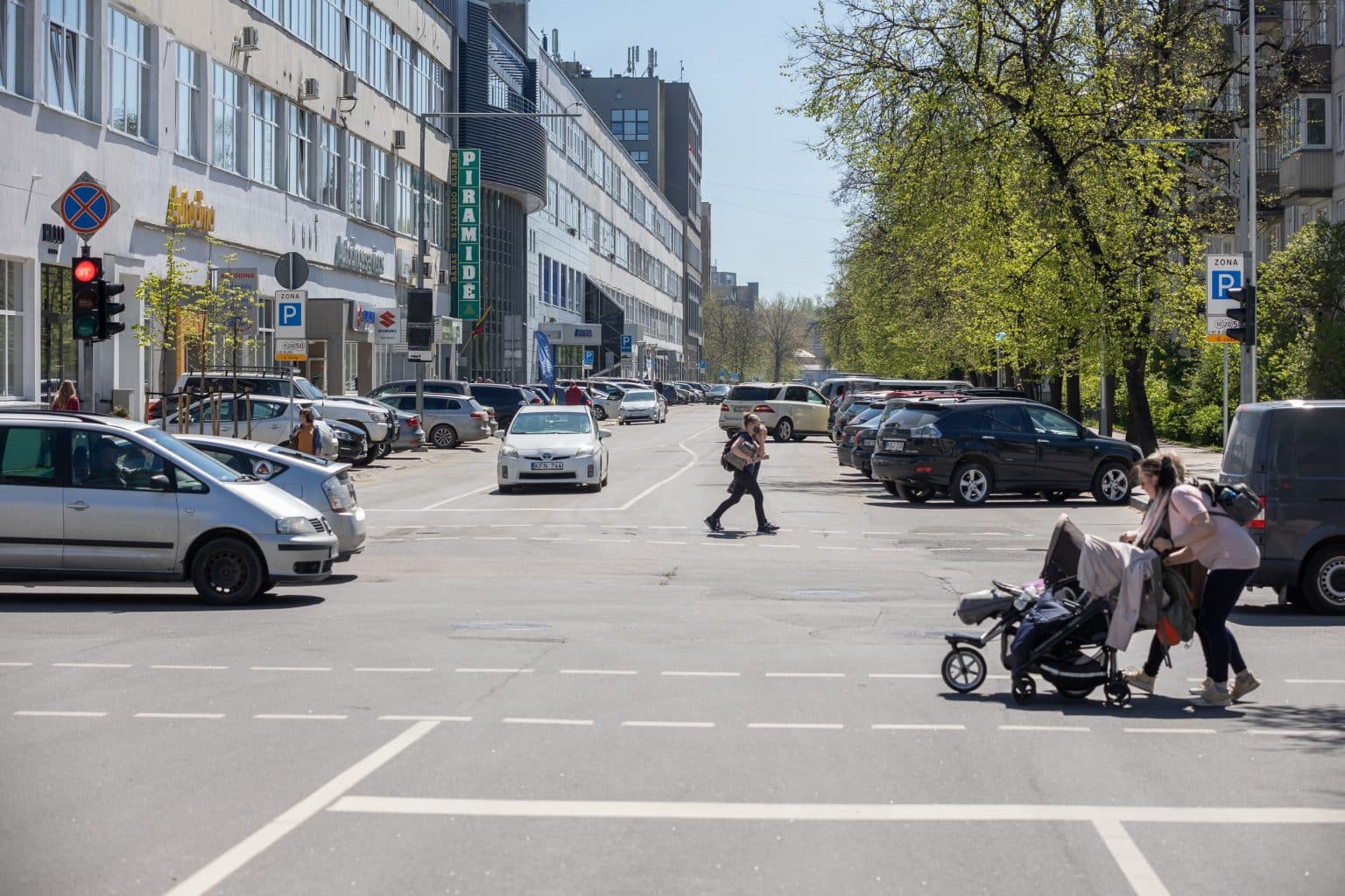 Dar vienas etapas sostinės T. Ševčenkos gatvės rekonstrukcijoje: atsiras nauja žiedinė sankryža