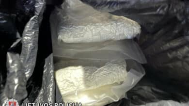 Vyro vairuojamame vilkike rasta kokaino už beveik milijoną eurų