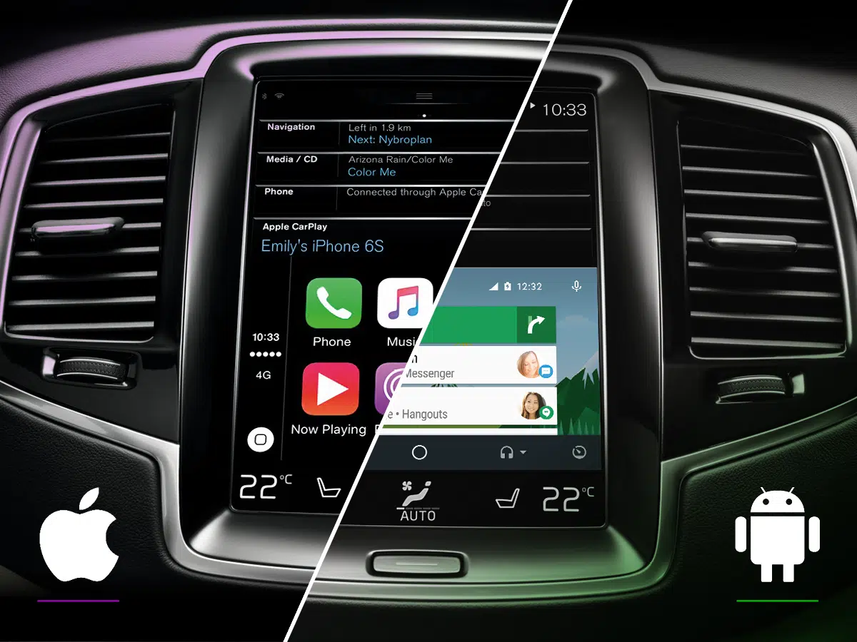 apple carplay ir android auto