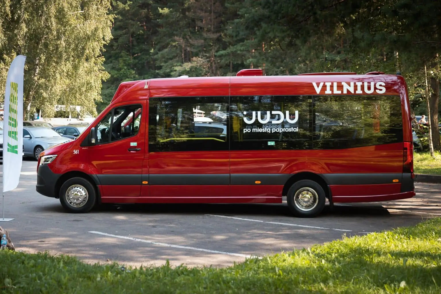 I Vilniaus gatves isrieda elektriniai mazos talpos autobusai pirmieji 6 nauji marsrutai 2