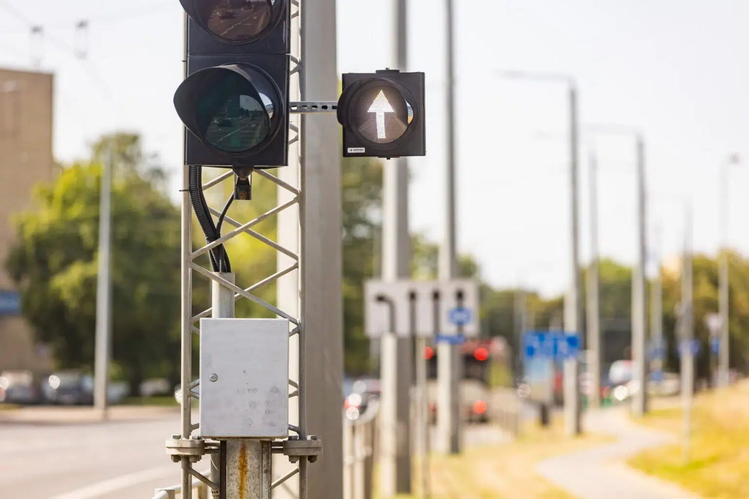 Vilniuje irengta pirmoji viesajam transportui skirta sviesoforo sekcija 2
