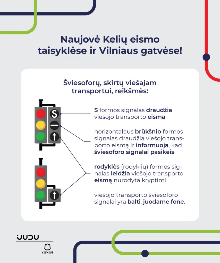 viesajam transportui skirta sviesoforo sekcija