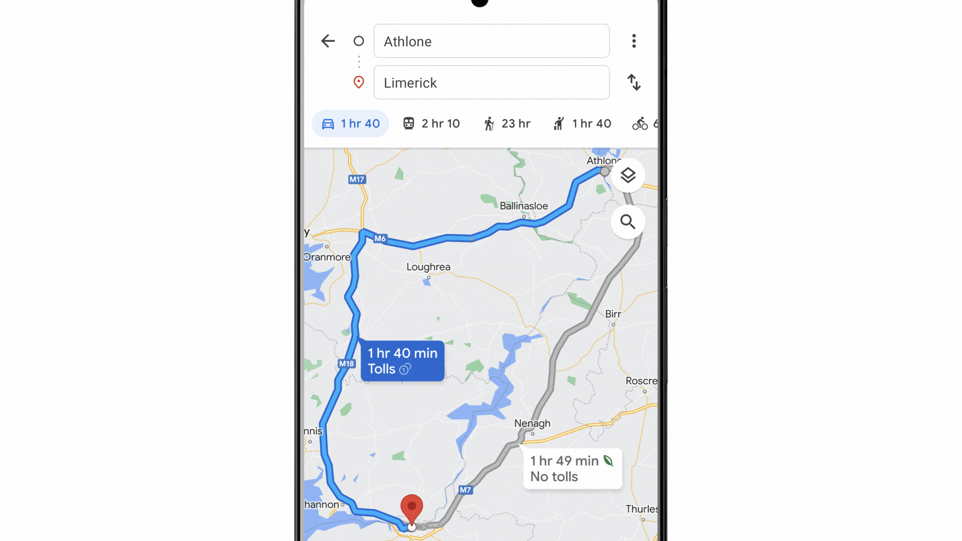 google maps ekonomiskas vairavimas 1