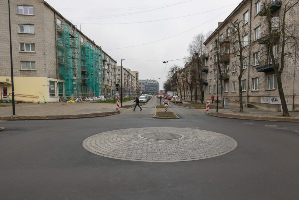 Sostines Naujamiestyje baigiami T. Sevcenkos gatves atnaujinimo darbai 2