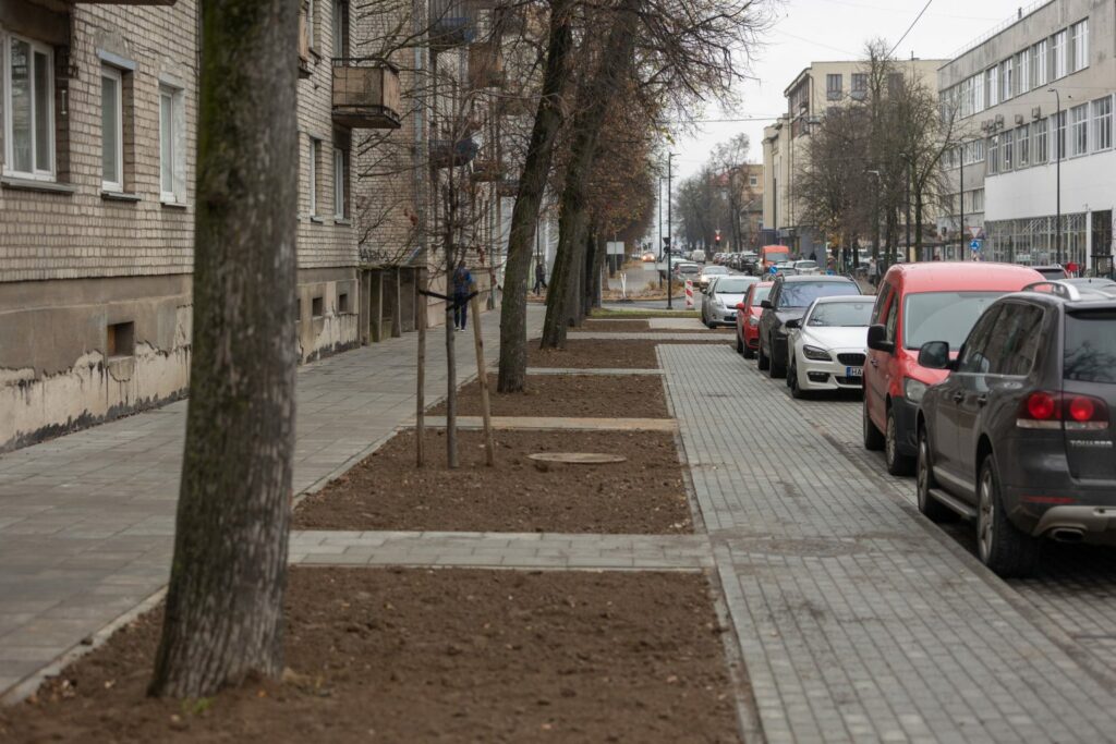 Sostines Naujamiestyje baigiami T. Sevcenkos gatves atnaujinimo darbai 4