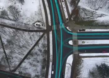 Vilniaus padangėje – dažnesni dronų skrydžiai: renkami duomenys eismo pralaidumui gerinti
