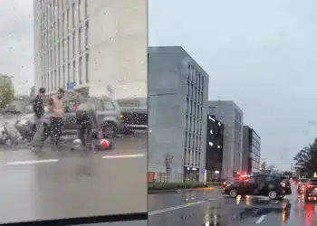 Avarija-Vilniuje-Naugarduko-g.-sužeistas-motociklo-vairuotojas