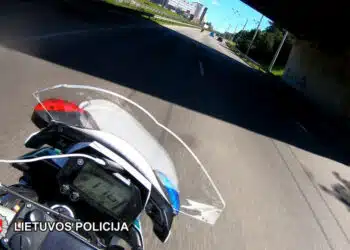 lietuvos policijos tarnybinis motociklas