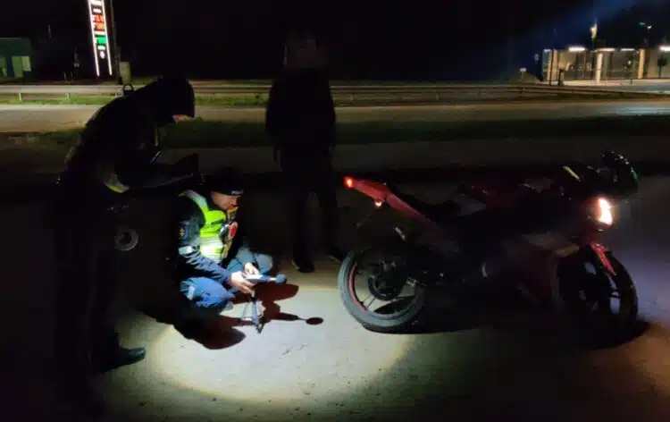 motociklo keliamo triuksmo lygio patikra