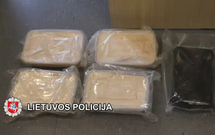 narkotines medziagos kontrabanda