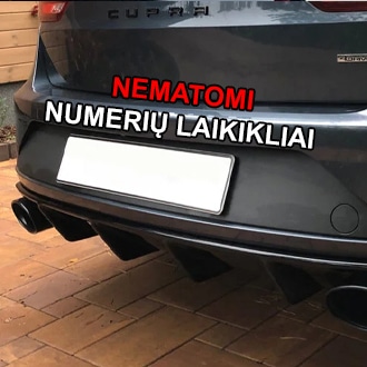 magnetiniai numeriu laikikliai