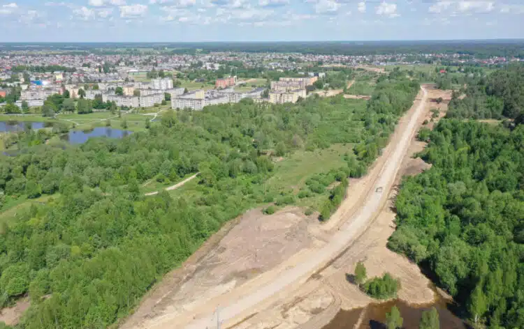 pietinis aplinkkelis taurageje