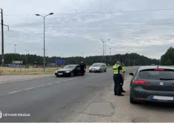 reidas blaivumo patikra policija