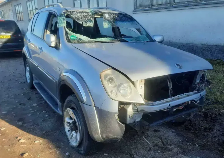 Ssangyong Rexton eismo ivykis