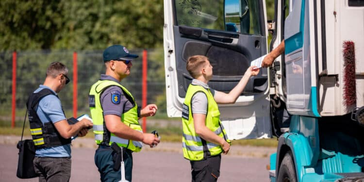 bauda be keliu mokescio