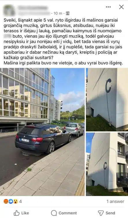 facebook pranešimo nuotrauka