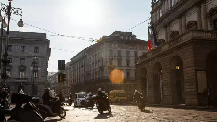 milano miesto centras