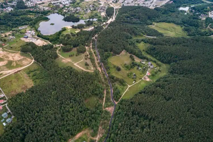 vilnius salotes ezeras sauliaus ziuros nuotrauka