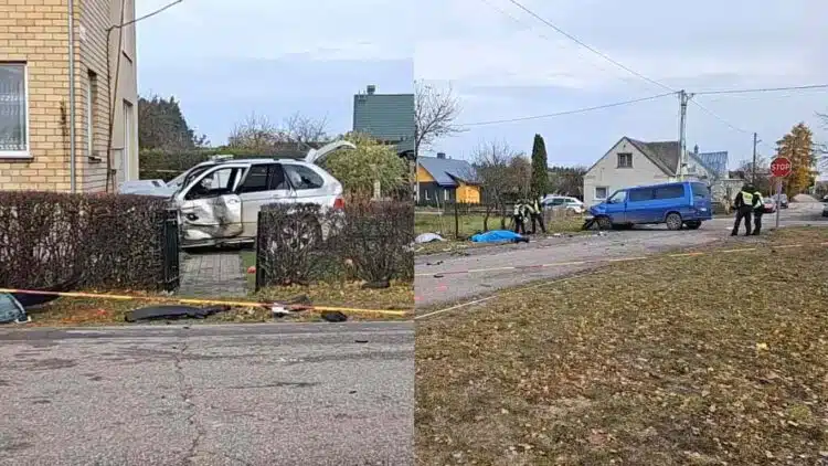 Tragiška avarija Trakų rajone: „BMW X5“ vairavę nepilnamečiai pražudė policijos pareigūną