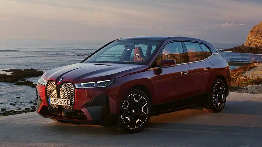 bmw ix elektromobilis