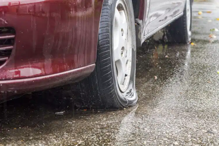 issileidusi automobilio padanga