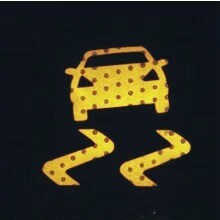 ESP kontroline lempute automobilio prietaisu skydelyje