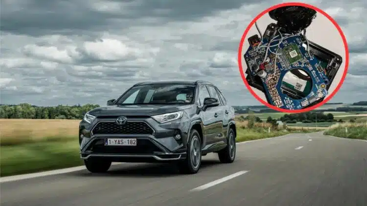 Toyota RAV4 vagystes irenginys