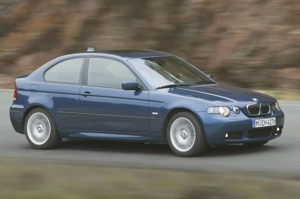 bmw e46 compact automobilis