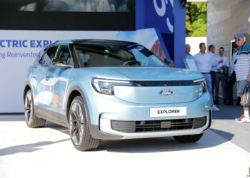 ford explorer elektromobilis