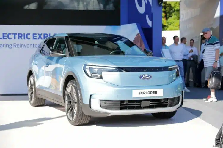 ford explorer elektromobilis