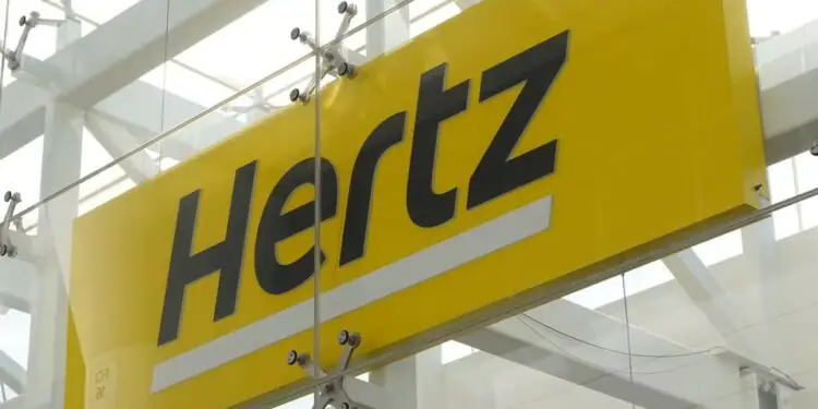 hertz logotipas