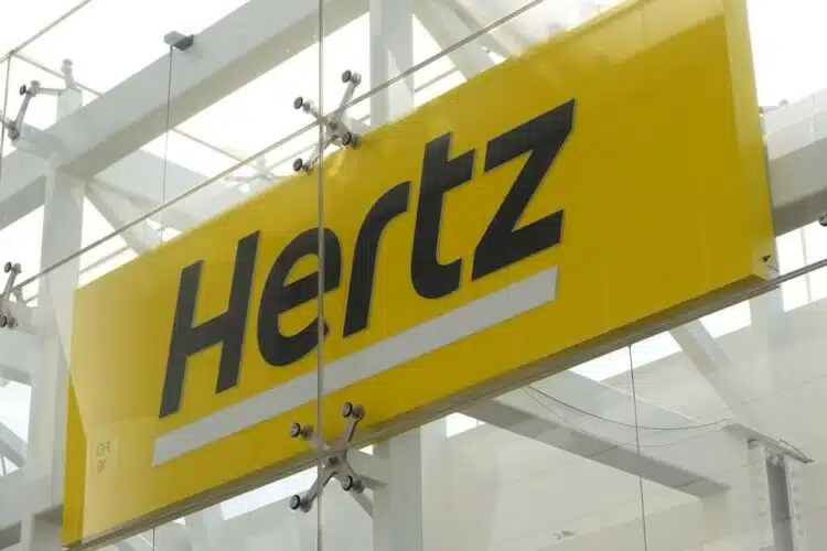 hertz logotipas