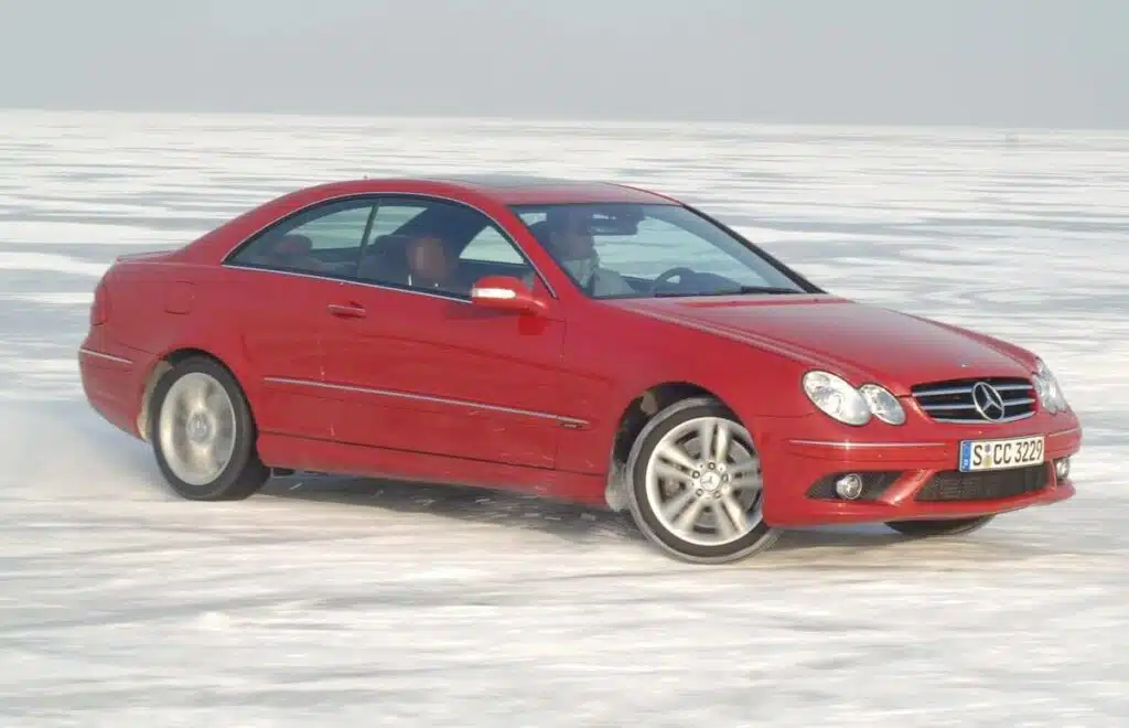 mercedes-benz clk automobilis