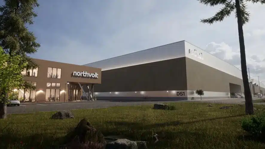 northvolt bateriju gamykla
