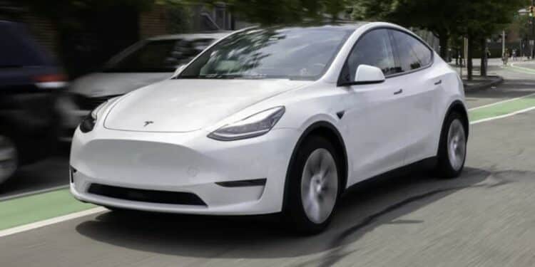 tesla model y elektromobilis