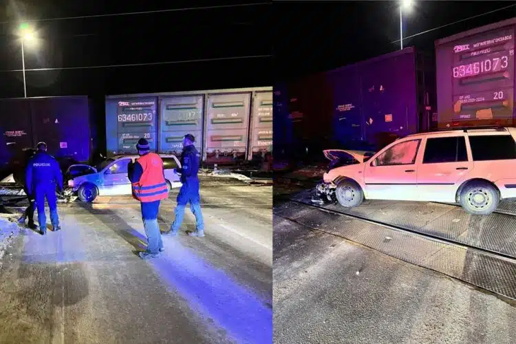 Avarija Vilniuje: Uzbekistano piliečio vairuojama automobilį nutrenkė traukinys, pranešta apie nukentėjusį