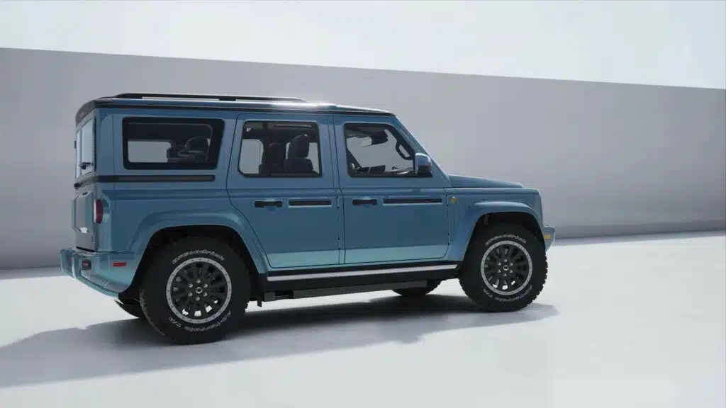 Ineos Fusilier elektromobilis hibridinis automobilis